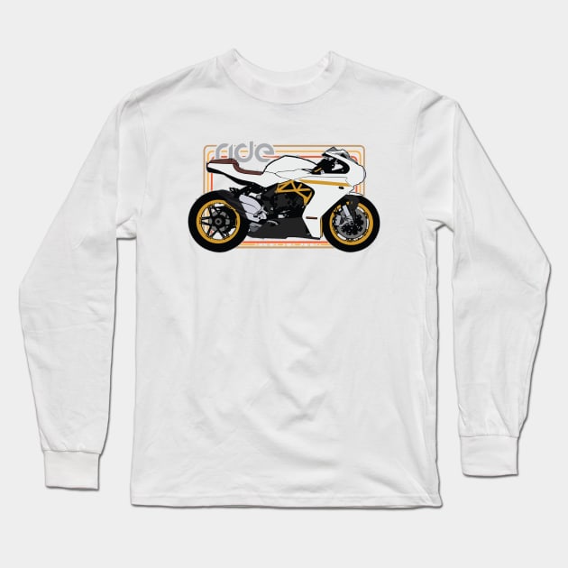 RIde superveloce gold Long Sleeve T-Shirt by NighOnJoy